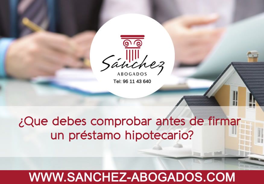 Prestamo hipotecario