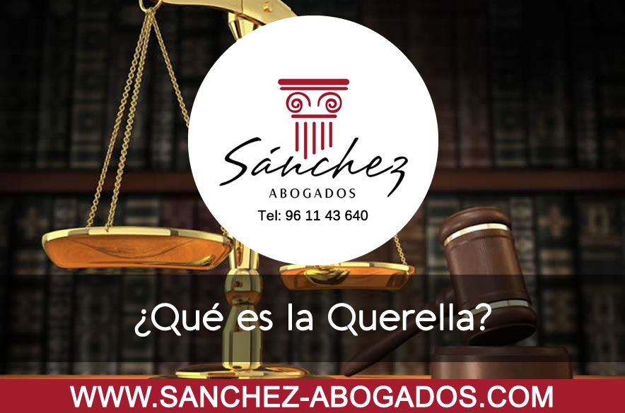 Que es la Querella