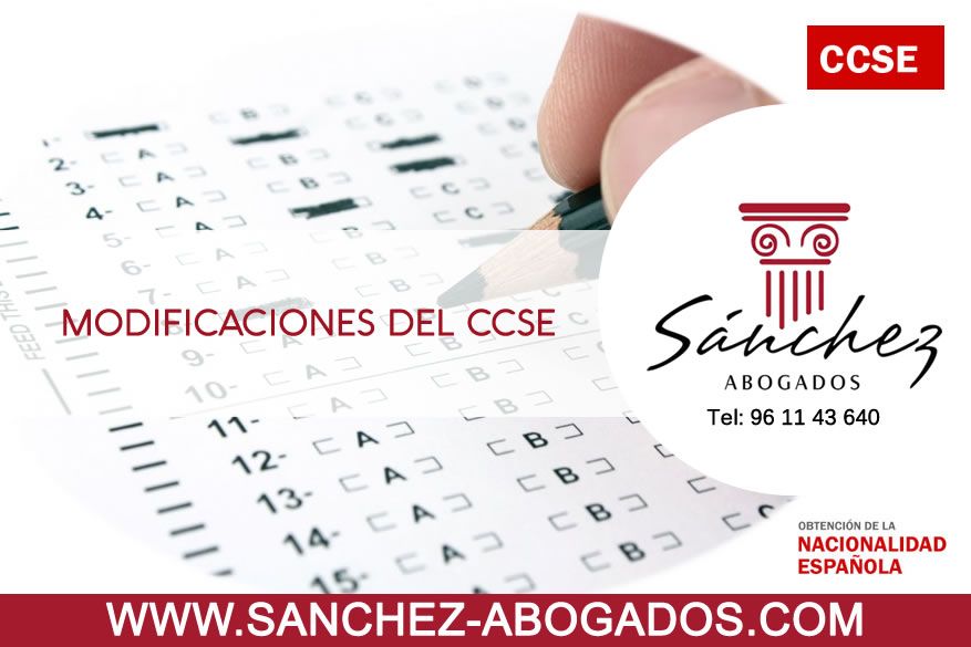 modificaciones del ccse2