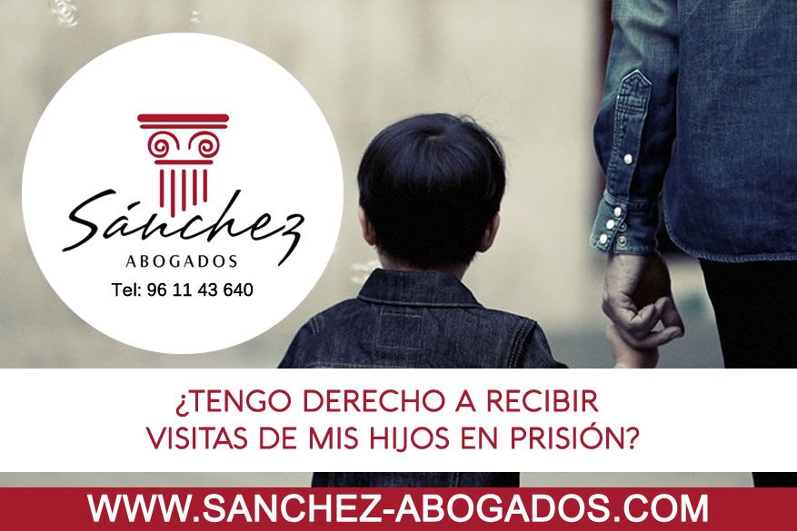 tengo derecho de recibir la visita de mis hijos en la carcel