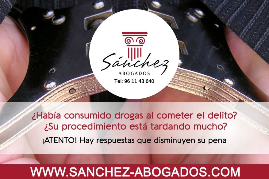 habia consumido drogas al cometer delito