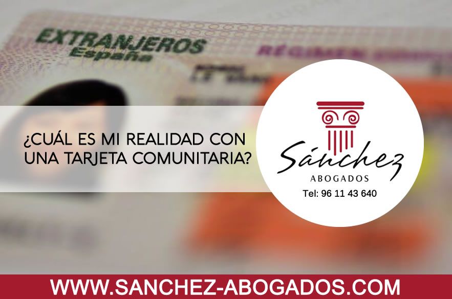realidad con una tarjeta comunitaria