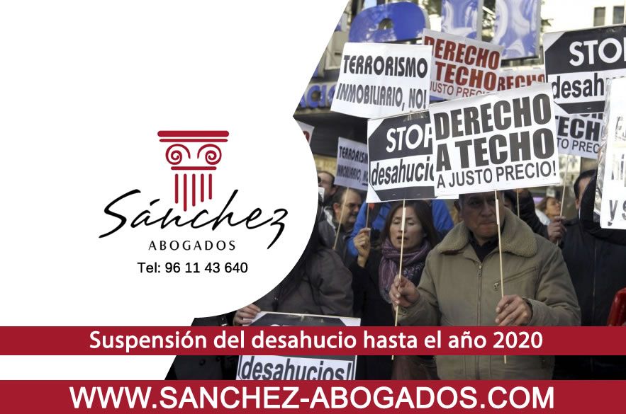 suspension de Desahucio