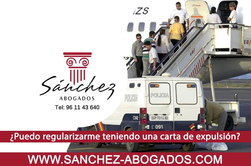 puedo regularizarme teniendo orden de expulsion
