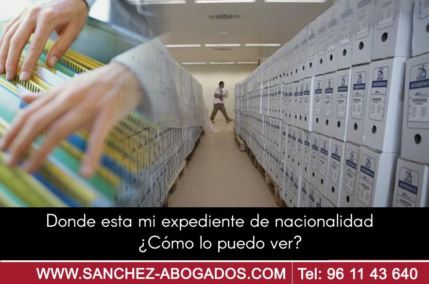 Donde esta mi expediente de nacionalidad