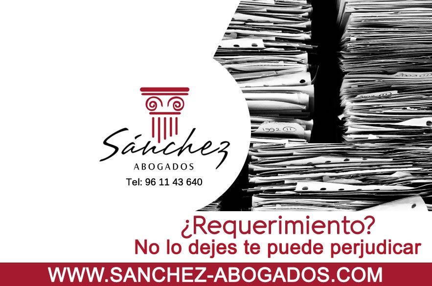 Requerimiento en extranjeria