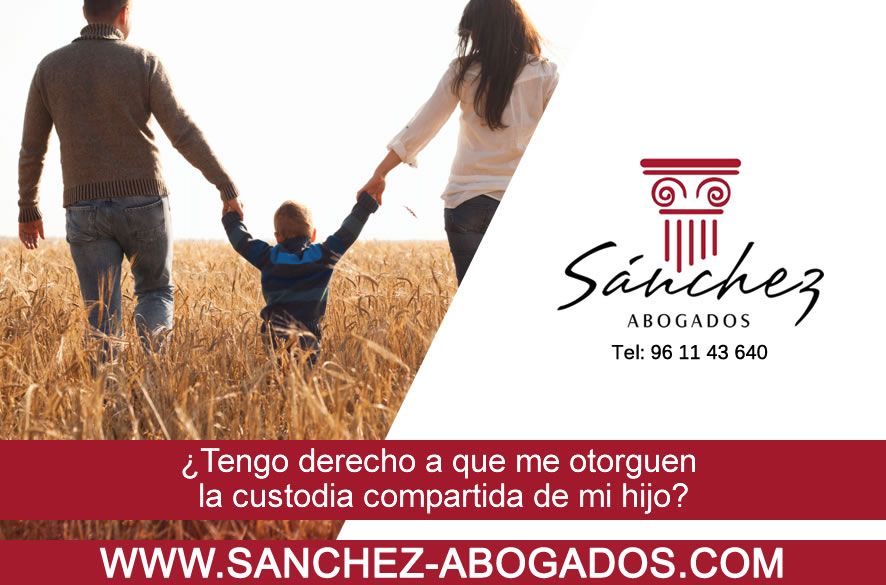 Tengo derecho a la Custodia compartida