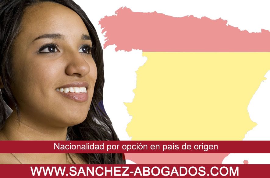 Nacionalidad por opcion en el pais de origen