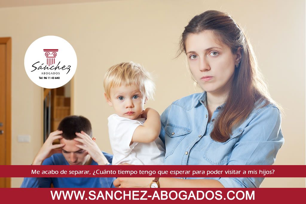 separacion visitas hijos