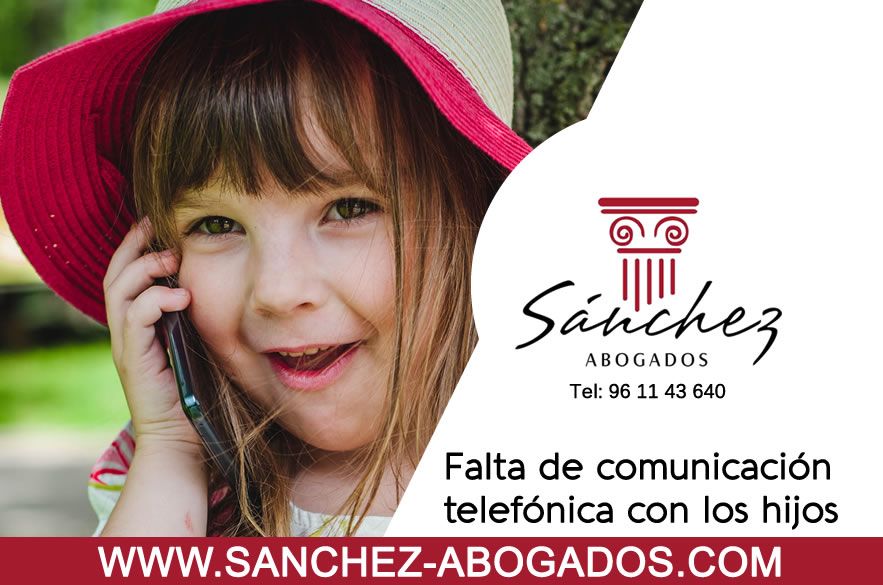 falta de comunicacion telefonica con los hijos