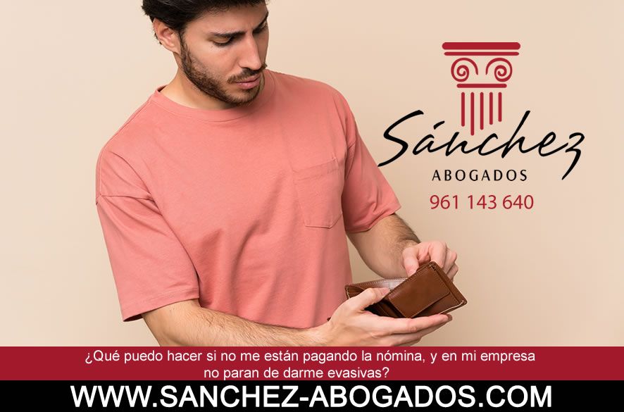 no me estan pagando la nomina