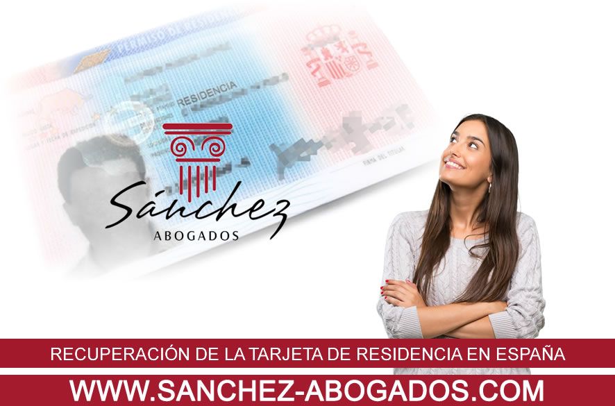recuperacion de la tarjeta de residencia