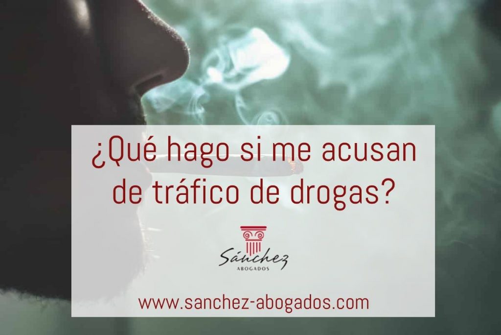acusar tráfico de drogas