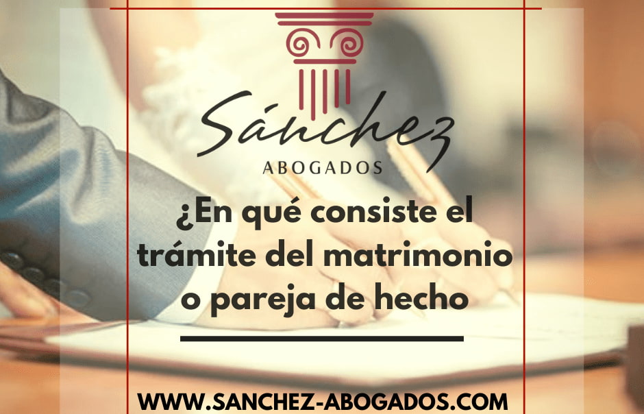 matrimonio pareja de hecho
